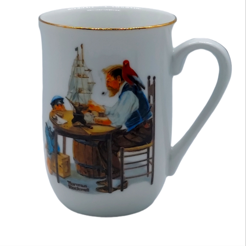 Norman Rockwell Collectible Cups